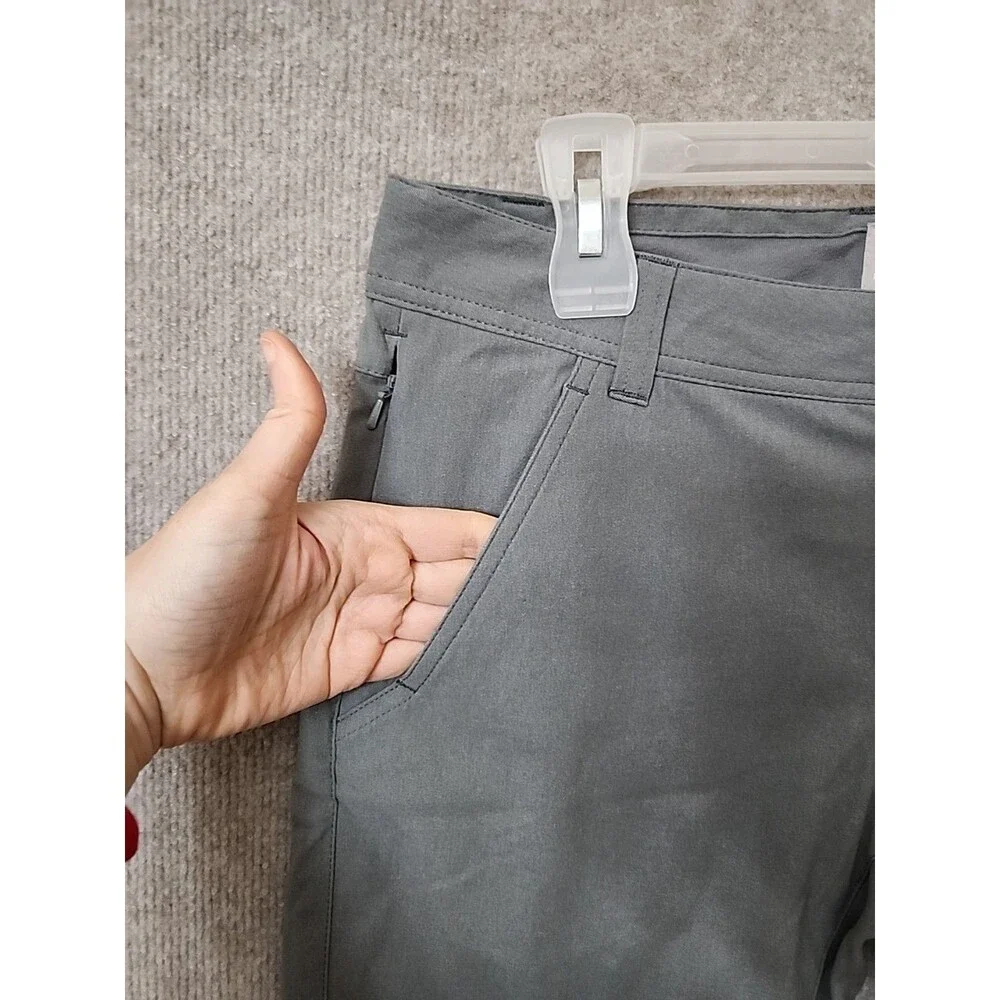 Royal Robbins Alpine Road Shorts Womens 4 Pewter Gray Hiking Stretch NEW - Picture 3 of 10